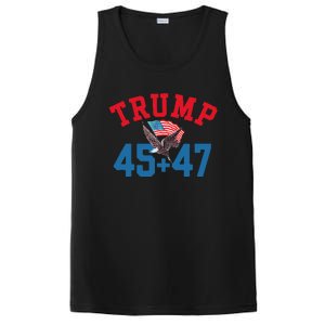 Patriotic Trump Won 45 And 47 Victory Winner Trump Wins PosiCharge Competitor Tank