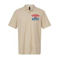 Patriotic Trump Won 45 And 47 Victory Winner Trump Wins Softstyle Adult Sport Polo