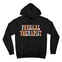 Physical Therapist Week Groovy Appreciation Day For Women Hoodie