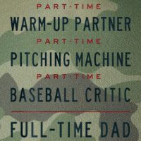 Part Time Warm Up Partner Pitching Baseball Full Time Dad Legacy Tie Dye Trucker Hat
