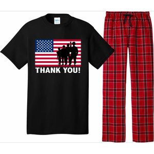 Patriotic Thank You Veterans Memorial Day Veterans Day Meaningful Gift Pajama Set