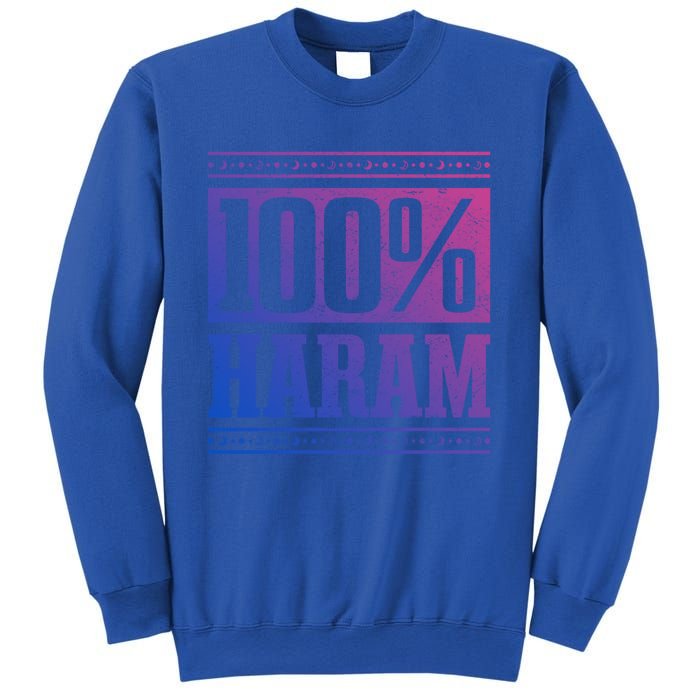 Prayer Unantastable 100% Haram Fasten Muslim Ramadan Gift Sweatshirt