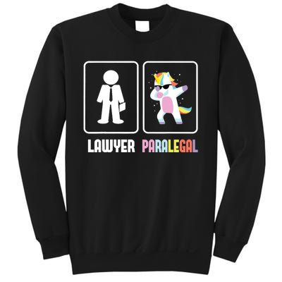 Paralegal Unicorn Attorney Assistant Law Firm Justice Sweatshirt