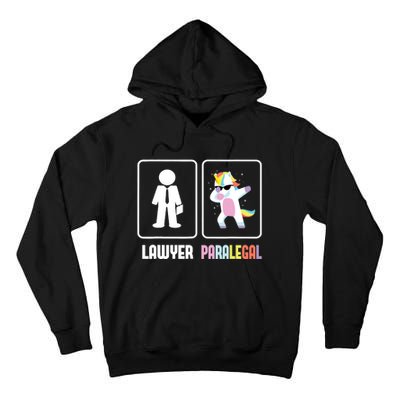 Paralegal Unicorn Attorney Assistant Law Firm Justice Tall Hoodie