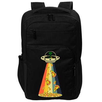 Pizza Ufo Alien Eating Pizza A Ufo Extraterrestrial Impact Tech Backpack