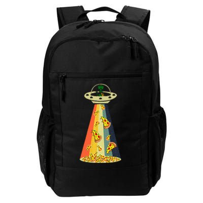 Pizza Ufo Alien Eating Pizza A Ufo Extraterrestrial Daily Commute Backpack