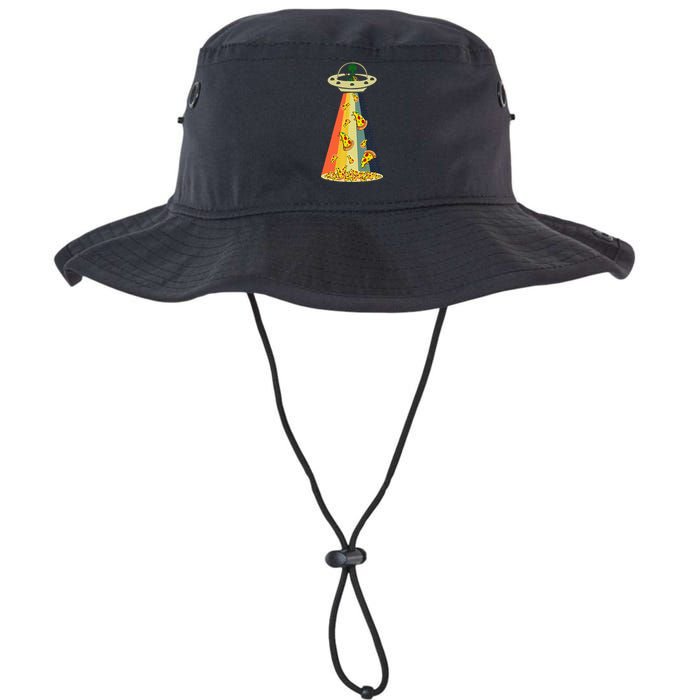 Pizza Ufo Alien Eating Pizza A Ufo Extraterrestrial Legacy Cool Fit Booney Bucket Hat