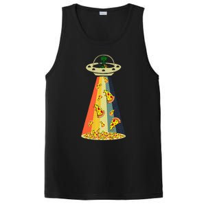 Pizza Ufo Alien Eating Pizza A Ufo Extraterrestrial PosiCharge Competitor Tank