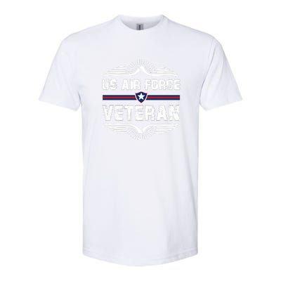 Proud US Air Force Veteran Softstyle® CVC T-Shirt