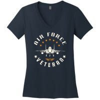 Proud US Air Force Veteran Women's V-Neck T-Shirt