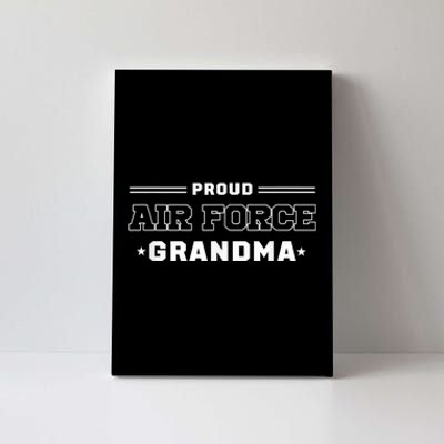 Proud US Air Force Grandma Military Pride Canvas