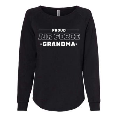 Proud US Air Force Grandma Military Pride Womens California Wash Sweatshirt