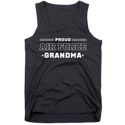 Proud US Air Force Grandma Military Pride Tank Top