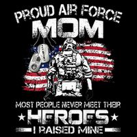 Proud U.S. Air Force Mom I Raised My Heroes Cooling Performance Crew T-Shirt