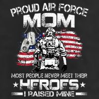 Proud U.S. Air Force Mom I Raised My Heroes 11oz C Handle Ceramic Mug