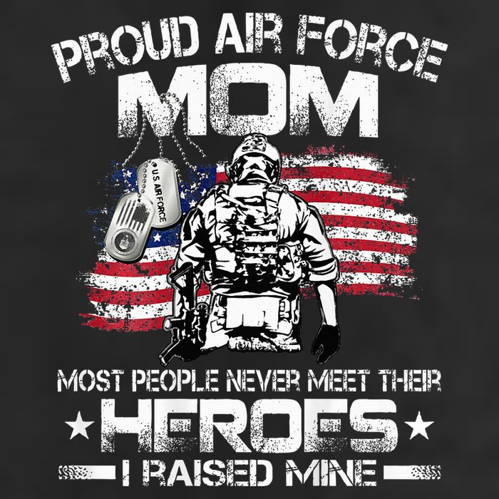 Proud U.S. Air Force Mom I Raised My Heroes 11oz C Handle Ceramic Mug