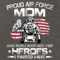 Proud U.S. Air Force Mom I Raised My Heroes Cotton Canvas Backpack