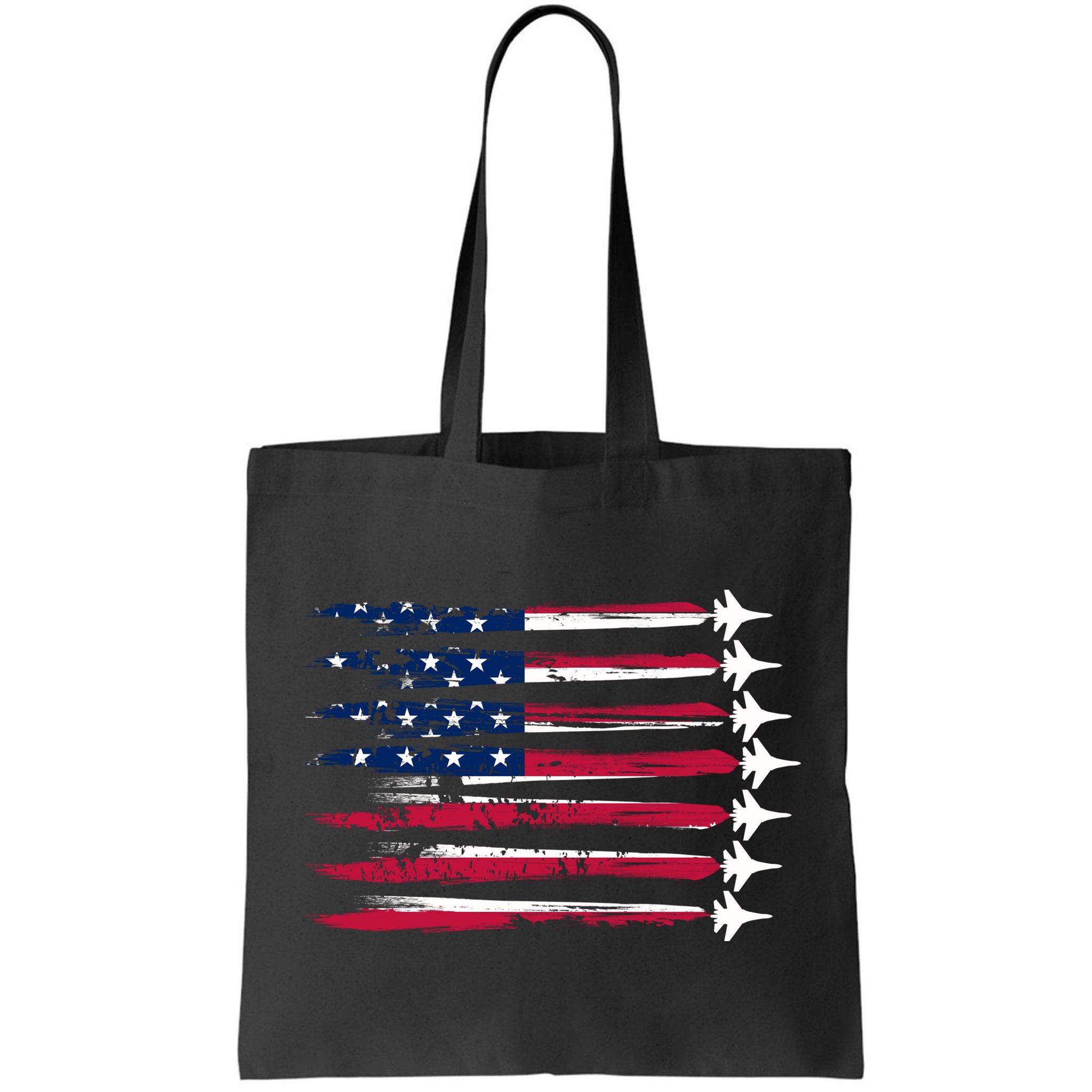 Patriotic USA American Flag Air Show Jets Bag