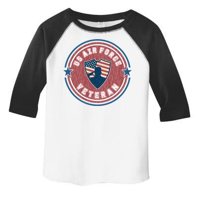 Proud US Air Force Veteran Toddler Fine Jersey T-Shirt