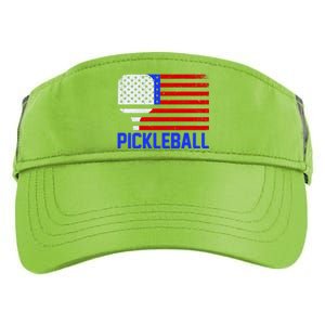 Pickeball USA American Flag Adult Drive Performance Visor