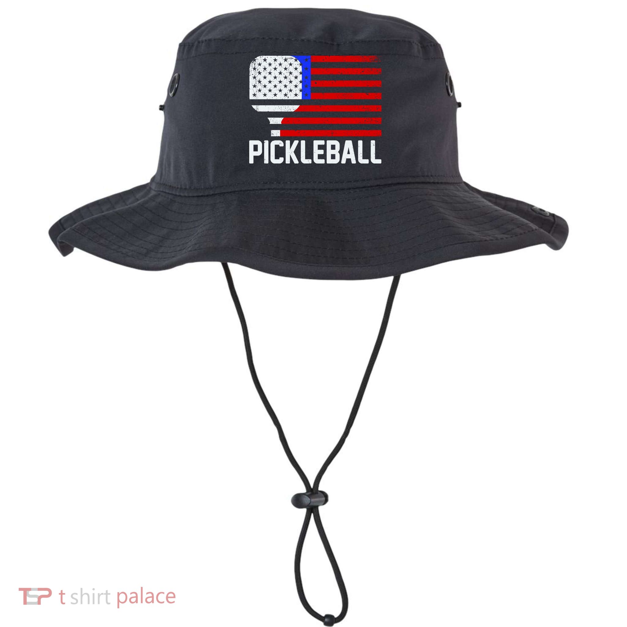 Pickeball USA American Flag Bucket Hat