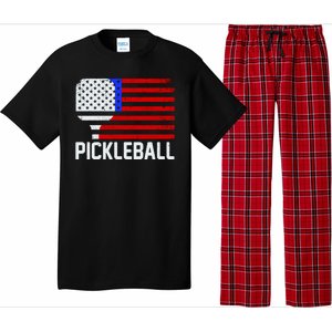 Pickeball USA American Flag Pajama Set