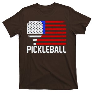 Pickeball USA American Flag T-Shirt