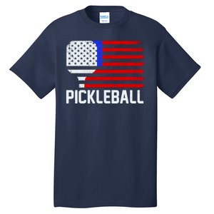 Pickeball USA American Flag Tall T-Shirt