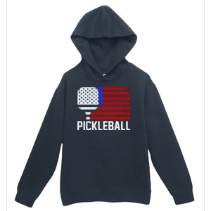 Pickeball USA American Flag Urban Pullover Hoodie