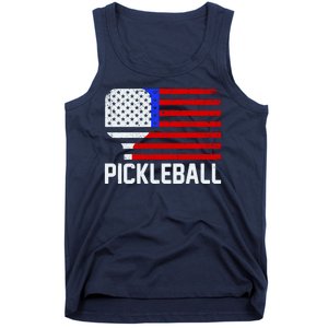 Pickeball USA American Flag Tank Top