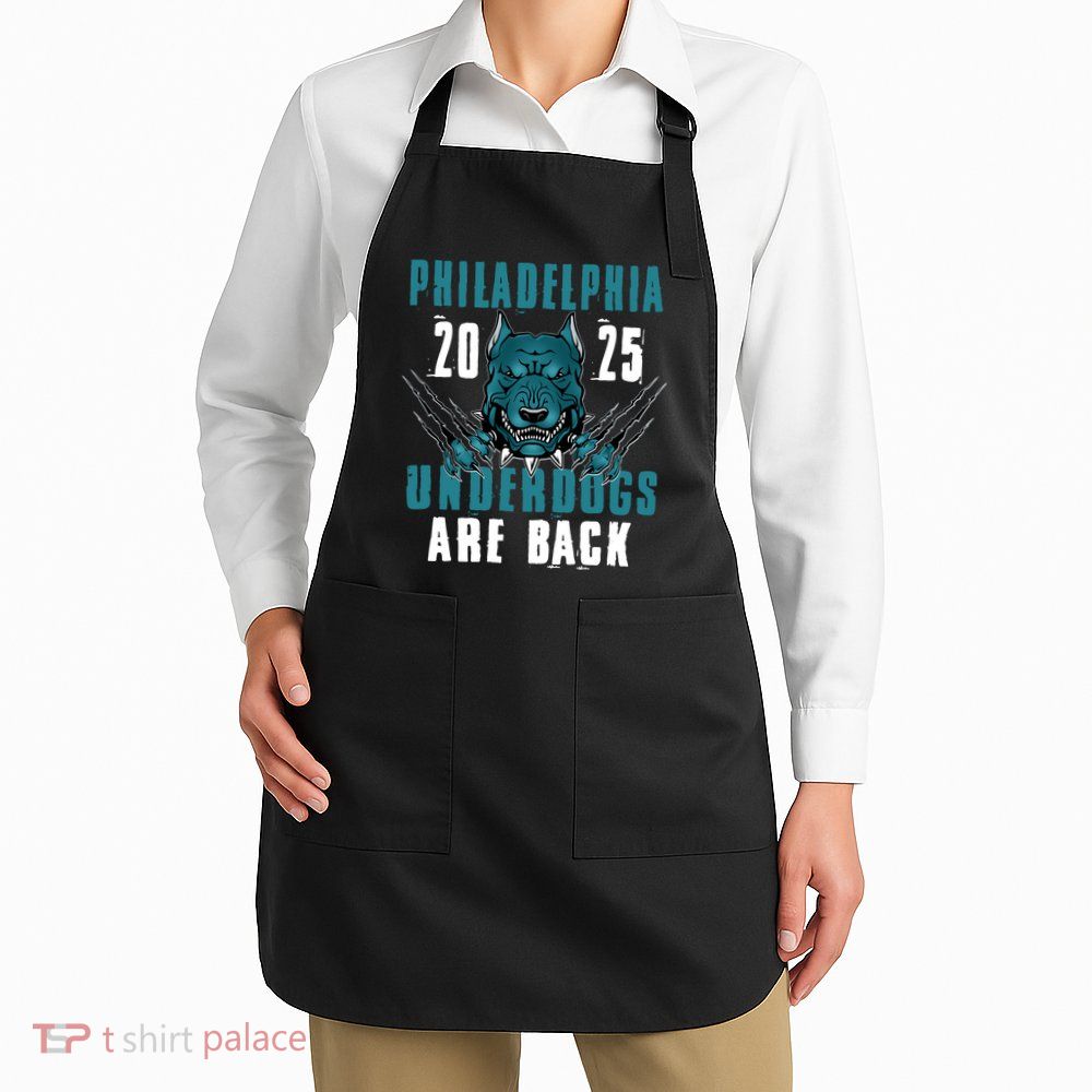 Philadelphia Underdogs Are Back 2025 Football Fan Apron