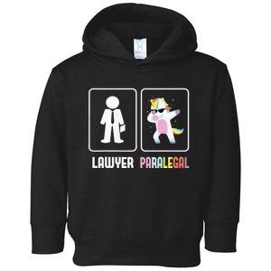 Paralegal Unicorn Attorney Assistant Law Firm Justice Toddler Hoodie