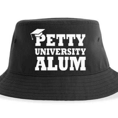 Petty University Alum Quote Sustainable Bucket Hat