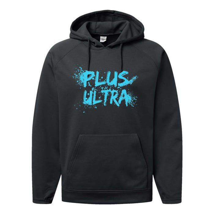 Plus Ultra Anime Hero Performance Fleece Hoodie