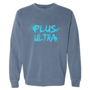 Plus Ultra Anime Hero Garment-Dyed Sweatshirt