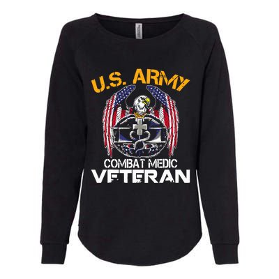 Proud US ARMY Combat Medic, Perfect Veteran Medical Military Womens California Wash Sweatshirt