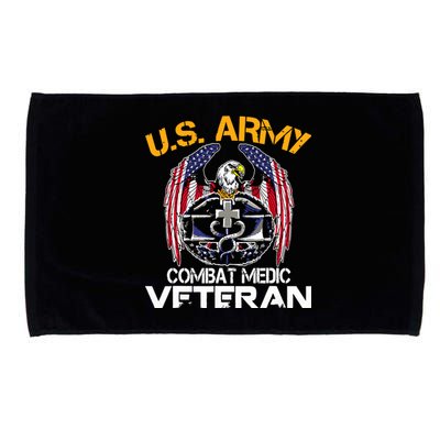 Proud US ARMY Combat Medic, Perfect Veteran Medical Military Microfiber Hand Towel