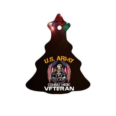 Proud US ARMY Combat Medic, Perfect Veteran Medical Military Ceramic Tree Ornament