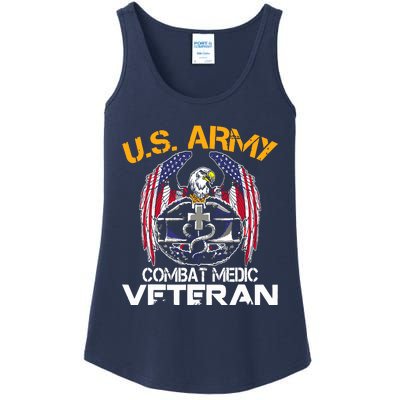 Proud US ARMY Combat Medic, Perfect Veteran Medical Military Ladies Essential Tank