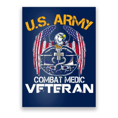 Proud US ARMY Combat Medic, Perfect Veteran Medical Military Poster