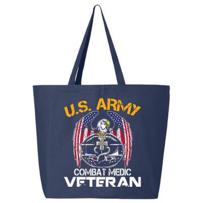 Proud US ARMY Combat Medic, Perfect Veteran Medical Military 25L Jumbo Tote