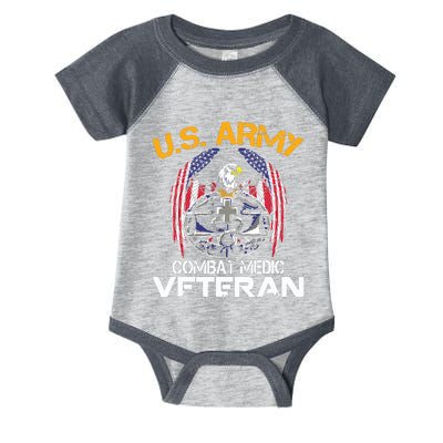 Proud US ARMY Combat Medic, Perfect Veteran Medical Military Infant Baby Jersey Bodysuit