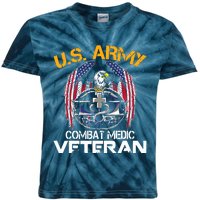 Proud US ARMY Combat Medic, Perfect Veteran Medical Military Kids Tie-Dye T-Shirt