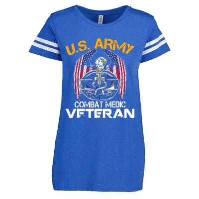 Proud US ARMY Combat Medic, Perfect Veteran Medical Military Enza Ladies Jersey Football T-Shirt