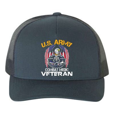 Proud US ARMY Combat Medic, Perfect Veteran Medical Military Yupoong Adult 5-Panel Trucker Hat