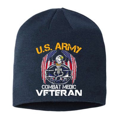 Proud US ARMY Combat Medic, Perfect Veteran Medical Military Sustainable Beanie