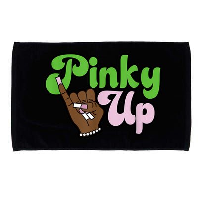 Pinky Up AKA Inspired Greek Sorority Microfiber Hand Towel