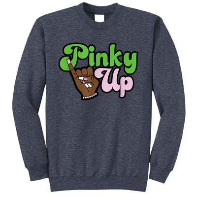 Pinky Up AKA Inspired Greek Sorority Sweatshirt