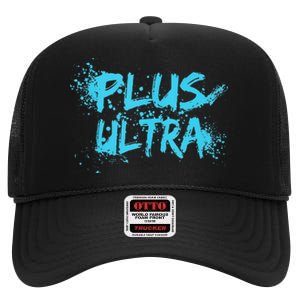 Plus Ultra Anime Hero High Crown Mesh Back Trucker Hat