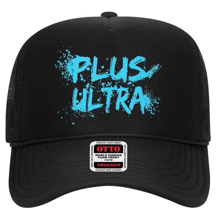 Plus Ultra Anime Hero High Crown Mesh Back Trucker Hat